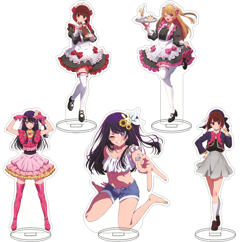 Anime Merchandise Collection - 16CMアニメフィギュア オシノコ ホシノアイ ホシノルビィ アリマカナ MEM