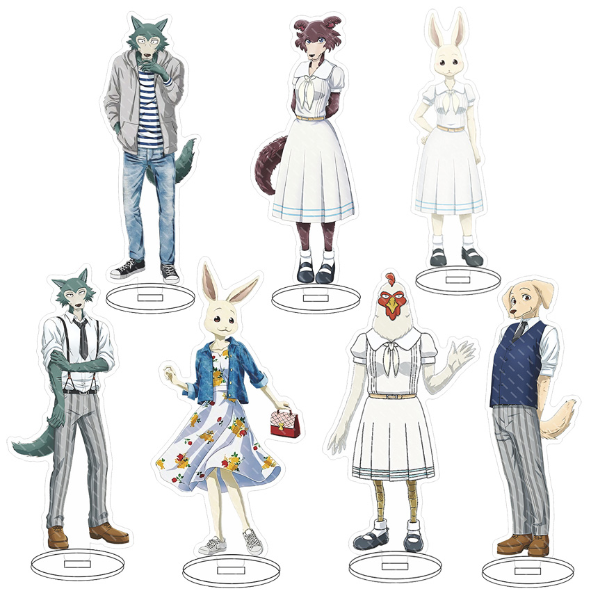Anime Merchandise Collection - 16 センチメートルアニメ BEASTARS レゴシ ルイ ジュノ
