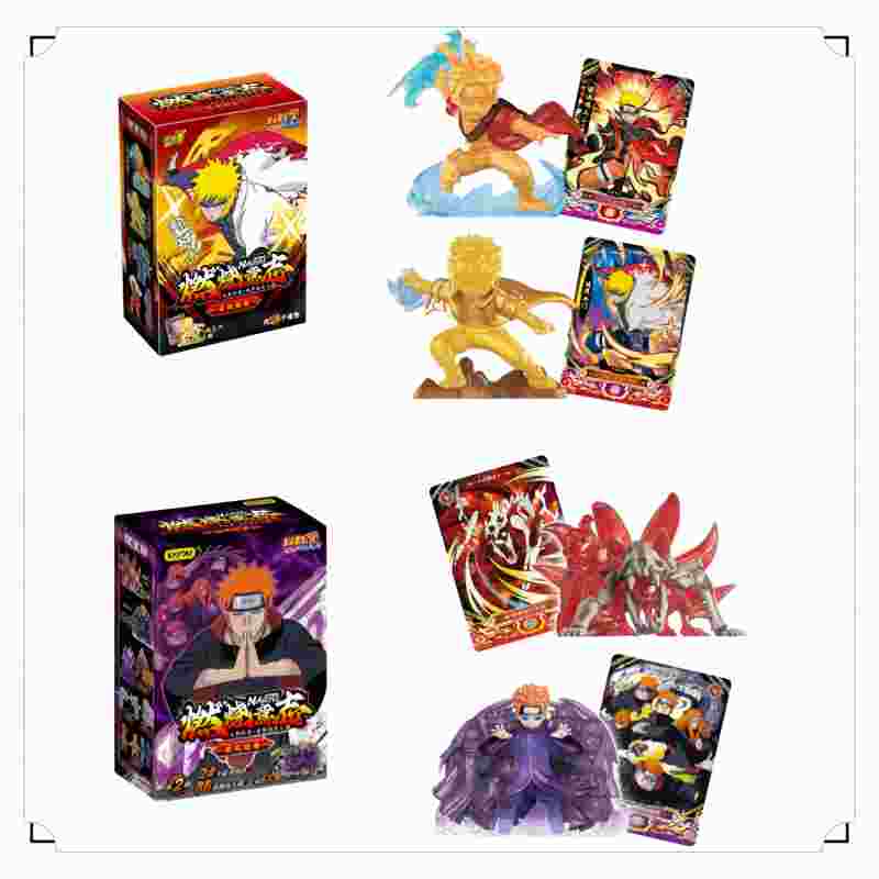 Anime Merchandise For Kids - KAYOU ナルト ミニ消しゴムフィギュア ブラインドボックス XP コレクタブルトレーディングカード