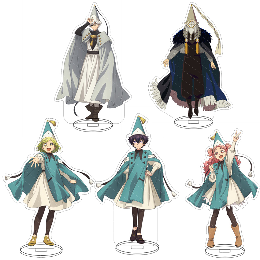 Anime Merchandise Collection - 16 センチメートルアニメアクリルスタンド魔女帽子アトリエココキフレイアガットテティアリッシュコスフィギュア装飾品デスク装飾絶妙なギフト