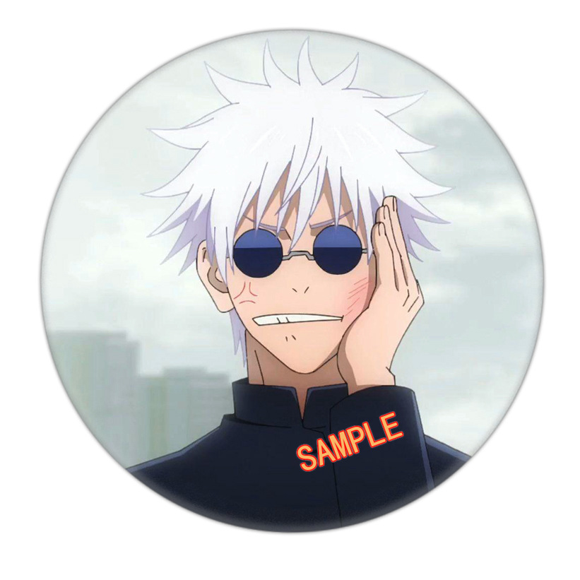 呪術廻戦バッジ第三波五条悟ピンアニメグッズコレクション371 - Premium Anime Merchandise のレビューと価格