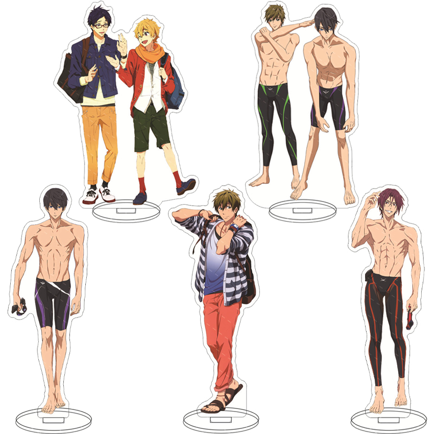 16CMアニメアクリルフィギュア無料！ 七瀬はるか 松岡凛  - Anime Merchandise Collection のレビューと価格