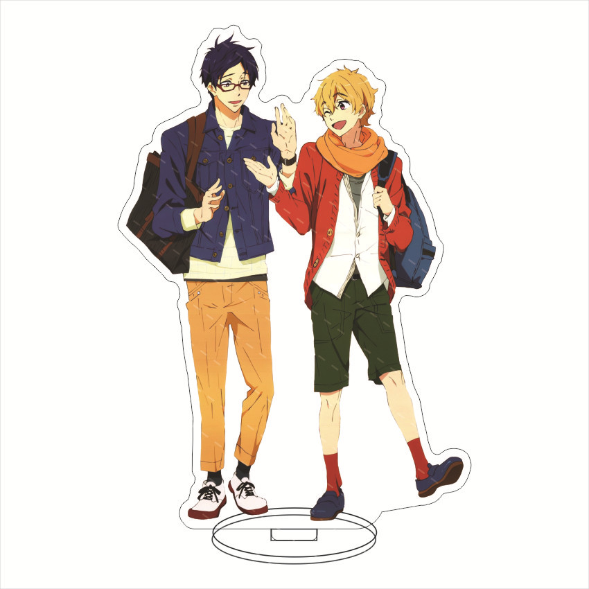 16CMアニメアクリルフィギュア無料！ 七瀬はるか 松岡凛  - Anime Merchandise Collection のレビューと価格