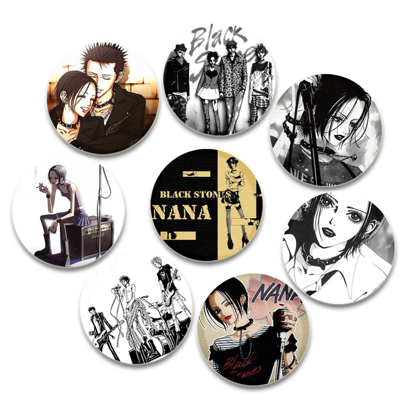 58 ミリメートルナナエナメルピンアニメフィギュアイコンボタ - Nana Anime Merchandise のレビューと価格