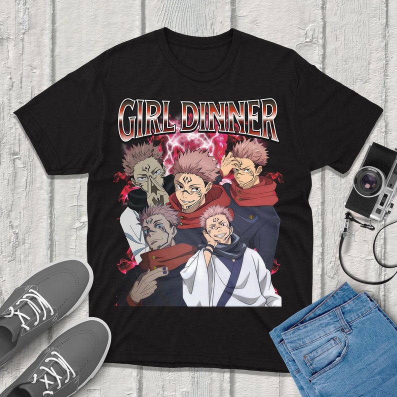 Sukuna Jujutsu-Kaisen Tシャツ ストリ - Premium Anime Merchandise のレビューと価格