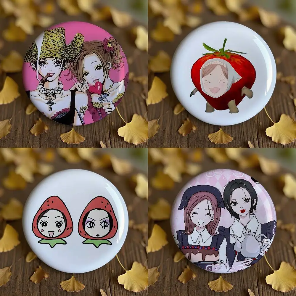 アニメ N-NANA エナメルピン手作りラウンドブローチ L - Nana Anime Merchandise のレビューと価格