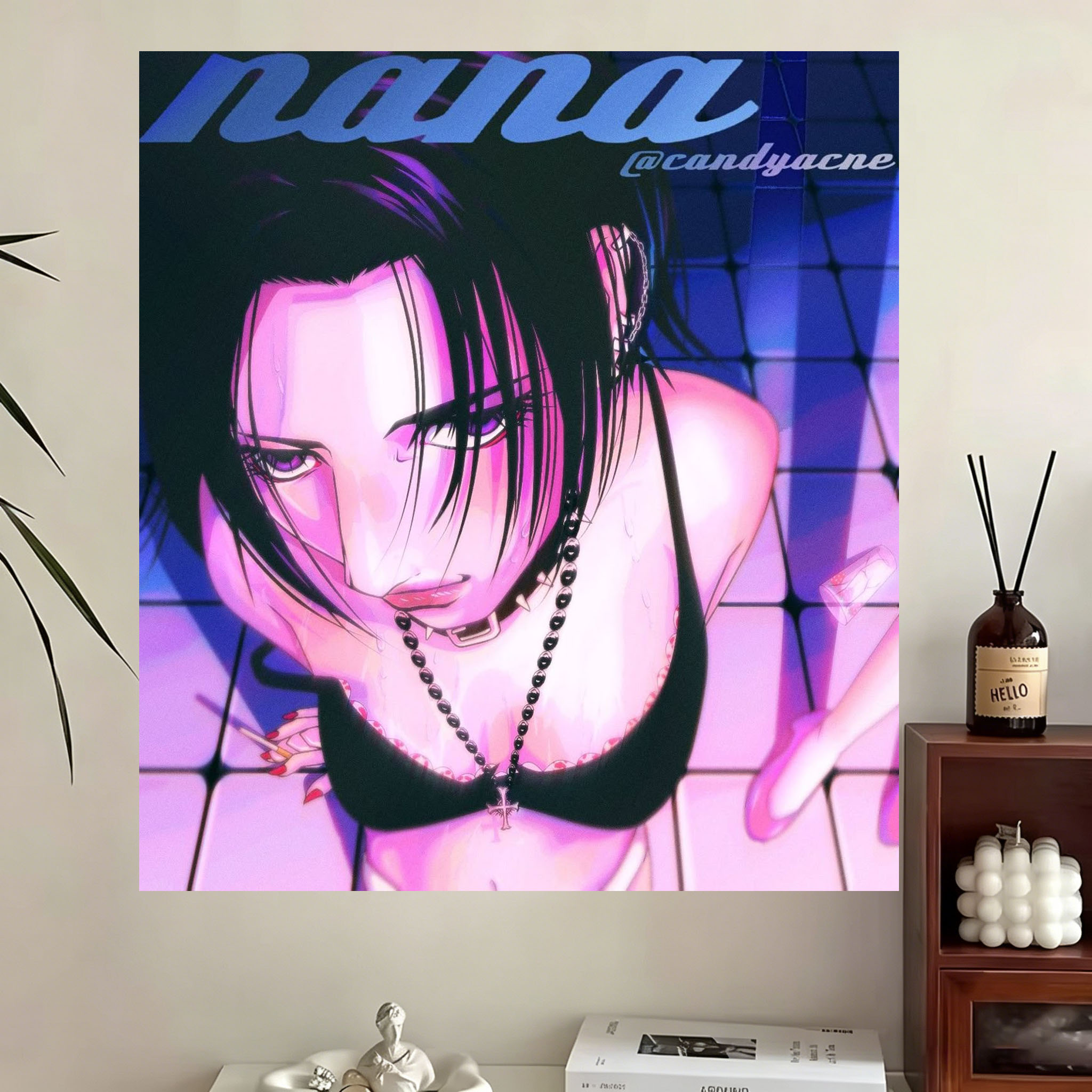 VIKAMA NANA コマツナナ タペストリー 日本アニメ - Nana Anime Merchandise のレビューと価格