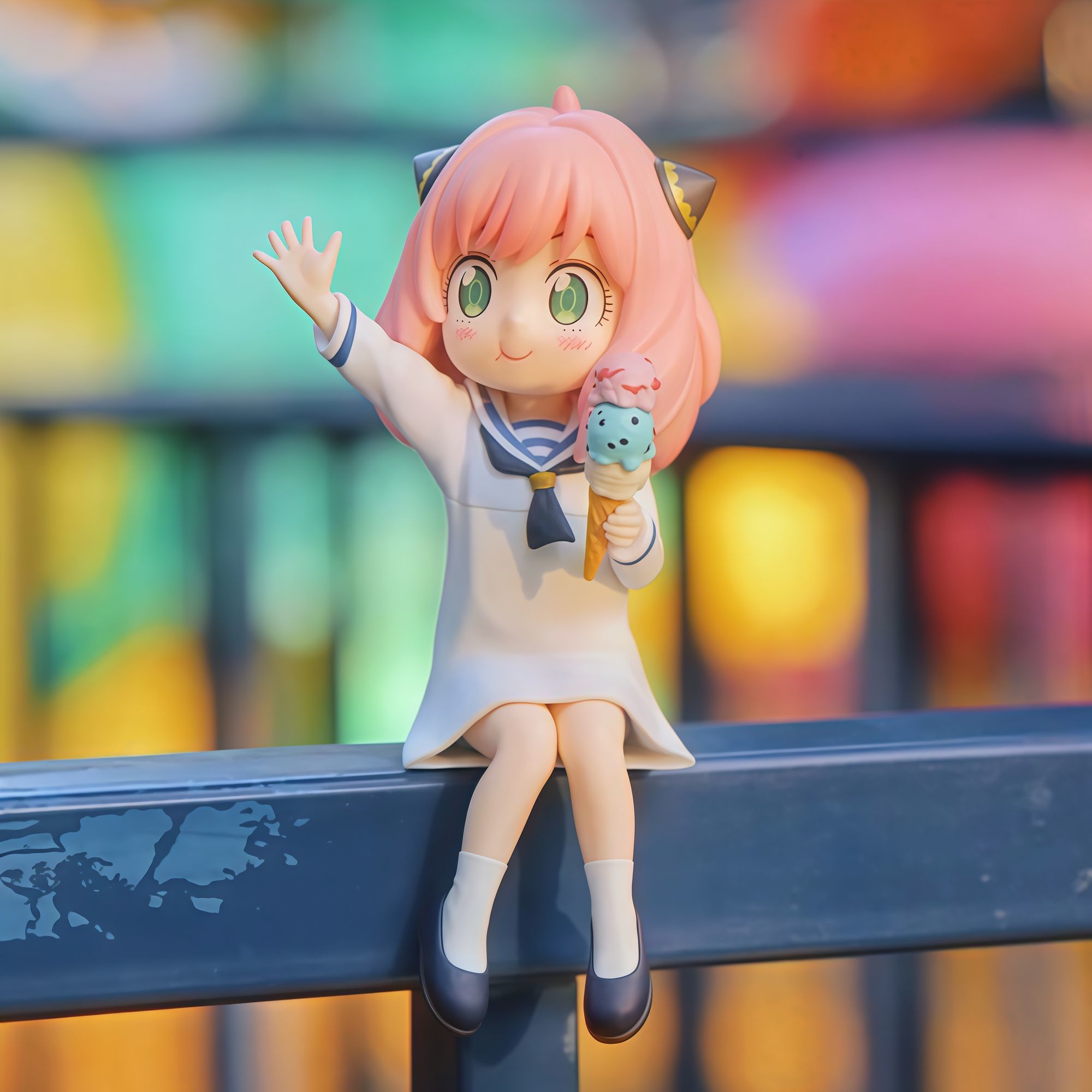 プレミアムバージョン アイスクリーム アーニャ スパイXファ - Premium Anime Merchandise のレビューと価格
