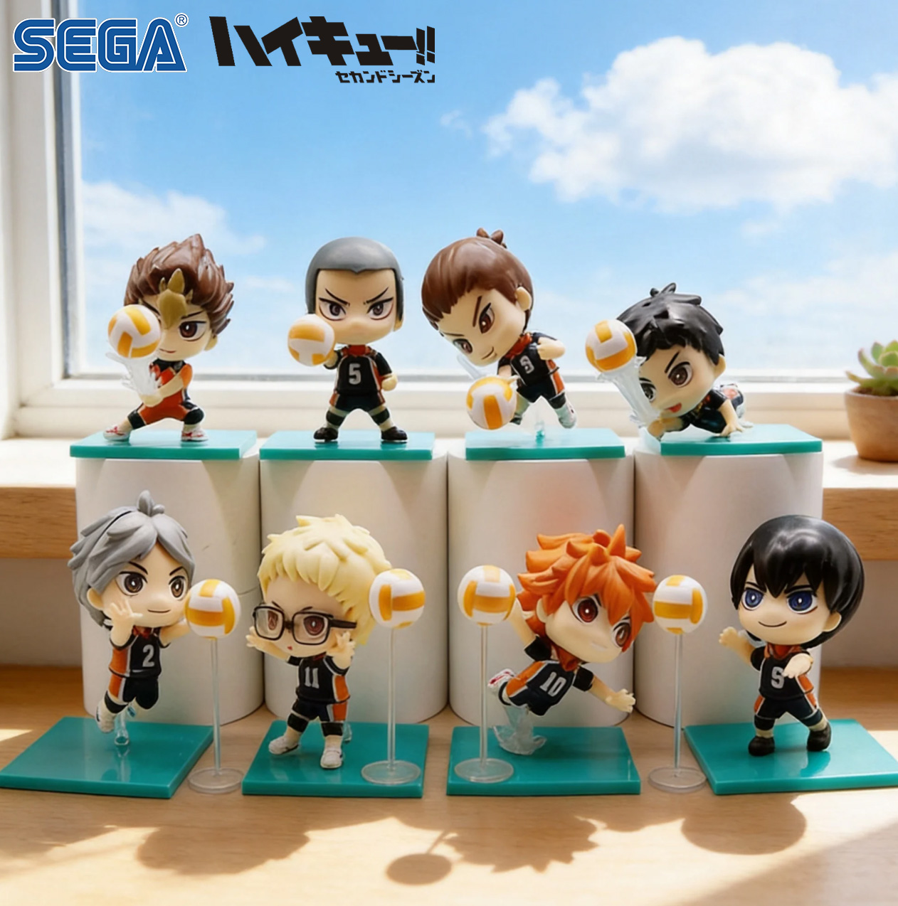 SEGA ハイキュー!! アニメコレクション - 8個セット - Premium Anime Merchandise のレビューと価格